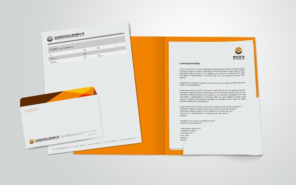 山東富達裝飾,品牌形象設(shè)計,vi設(shè)計,標志設(shè)計