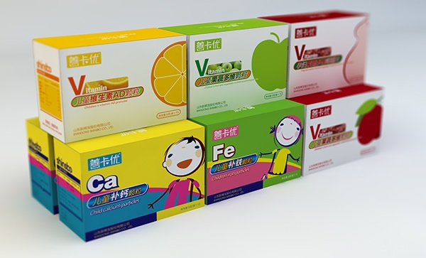 包裝設(shè)計,保健品,兒童,濟(jì)南設(shè)計